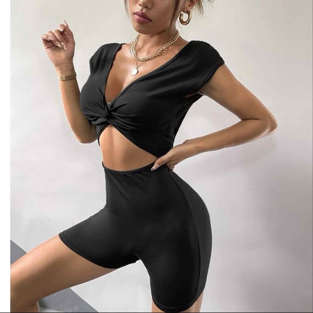 Backless unitard romper - Picture 5 of 7